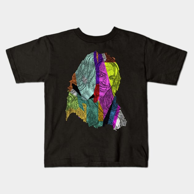 Jessica simpson - Wpap vintage Kids T-Shirt by Hi.Nawi